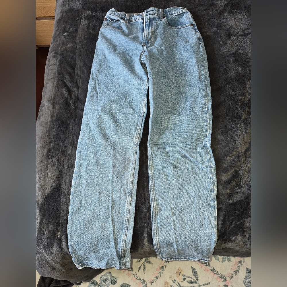 Abercrombie & Fitch Ultra High Rise Light Blue Jeans